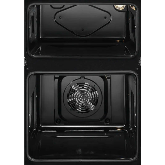 AEG DEX33111EM Double Oven Clean Enamel - Black