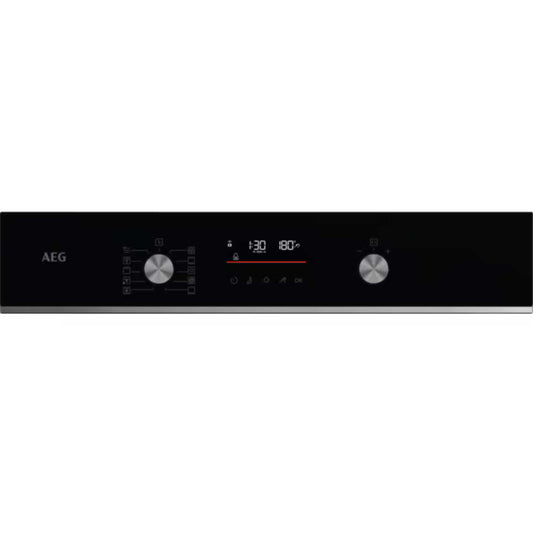 AEG GA5CB501AB 5000 SurroundCook Built-in Oven with SteamBake - Black