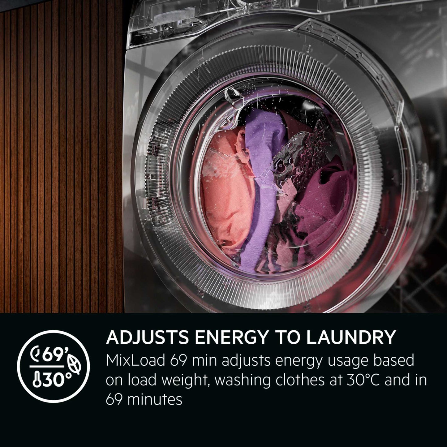 AEG 7000 Series ProSteam 8kg 1400rpm Washing Machine - LFR71844B