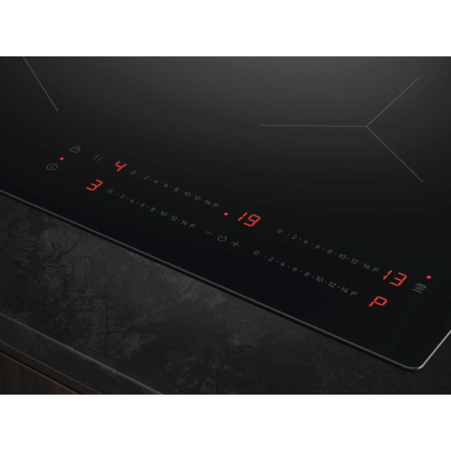 AEG TO64IA00CB 58cm 4 Zone Induction Hob - Black