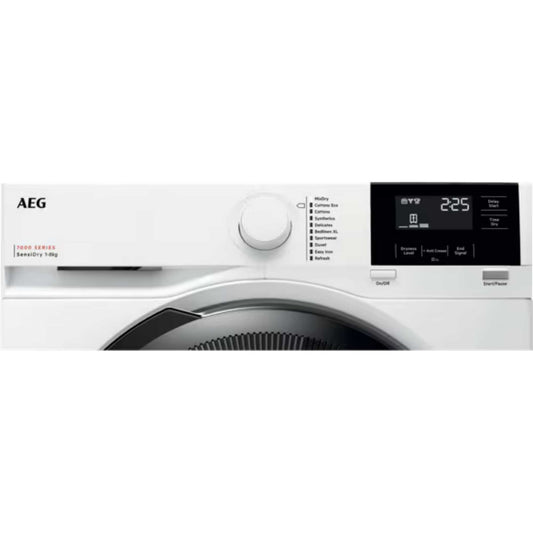 AEG 7000 SensiDry 8kg Heat Pump Tumble Dryer - TR718L4B