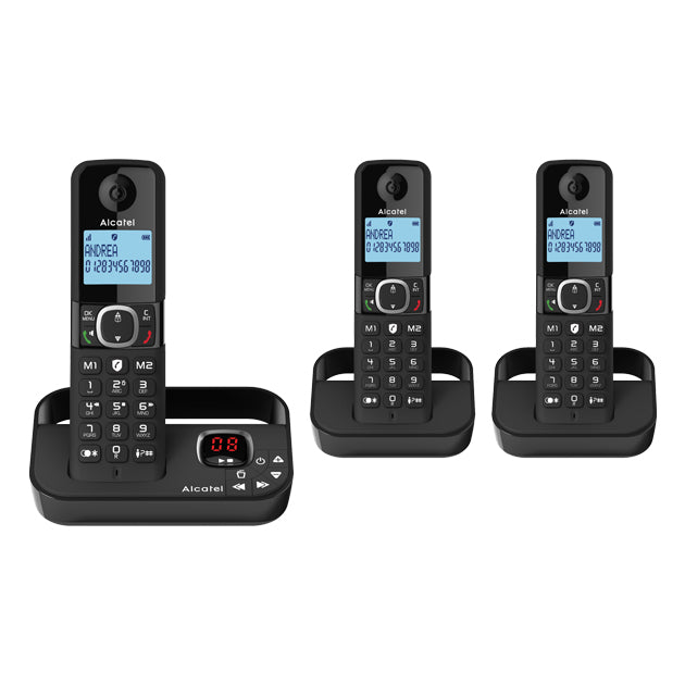 F860 DECT PHONE WITH VOICEMAIL TRIO