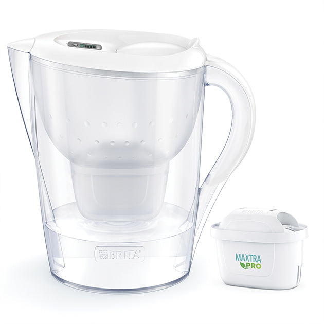 3.5L Marella Water Filter Jug White + 1 Maxtra Pro
