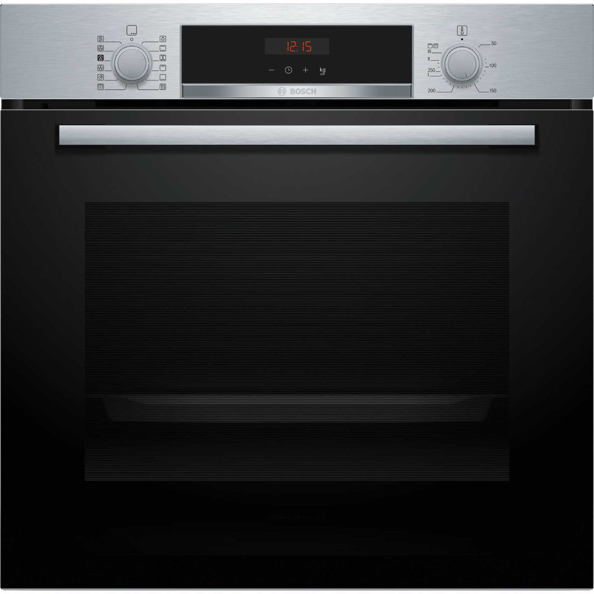 Bosch Series 4 HQA574BS3B Built-in Single Oven with Steam Function - Stainless Steel