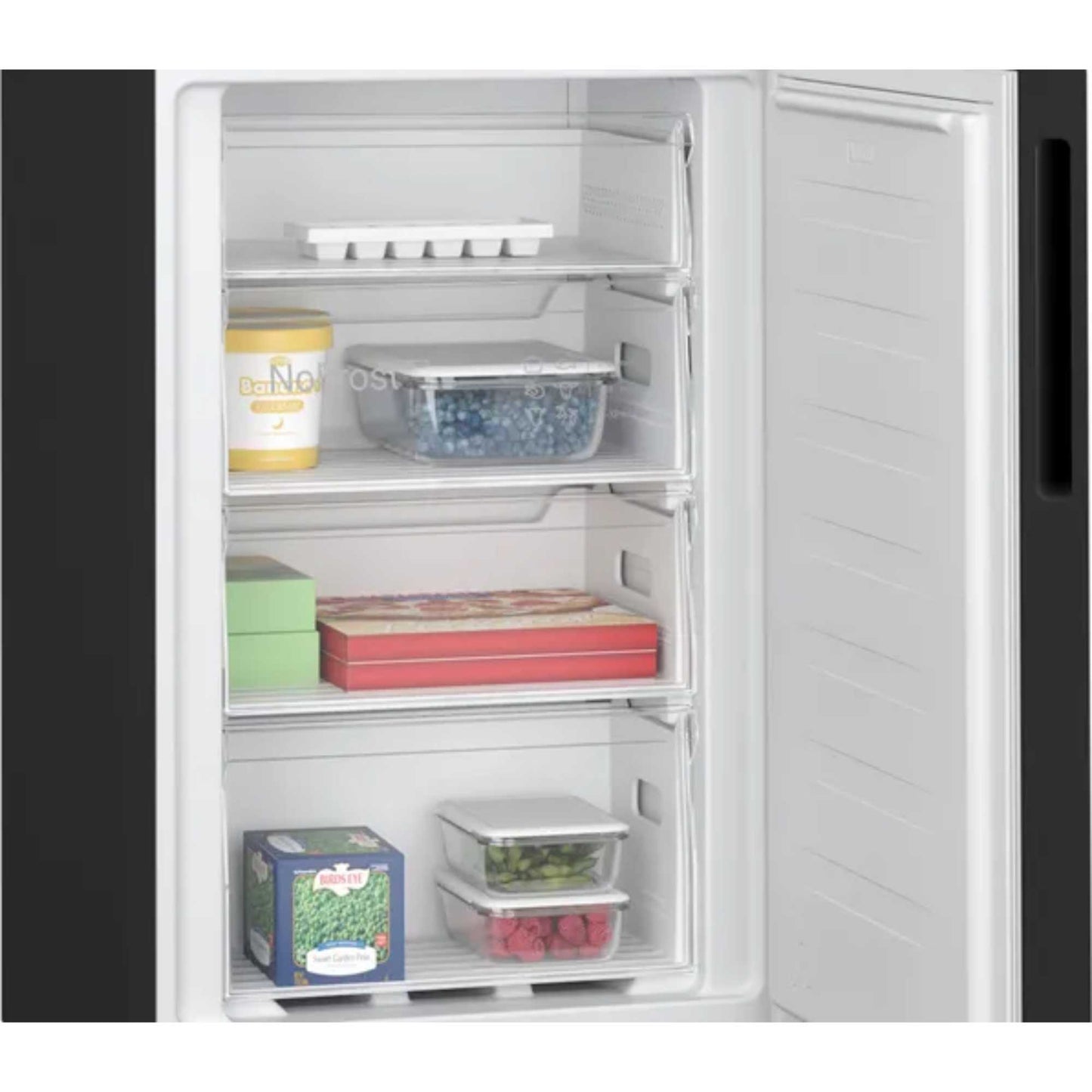 Bosch Series 2 Fridge Freezer 50/50 Total No Frost - Black - KGN27NBEAG
