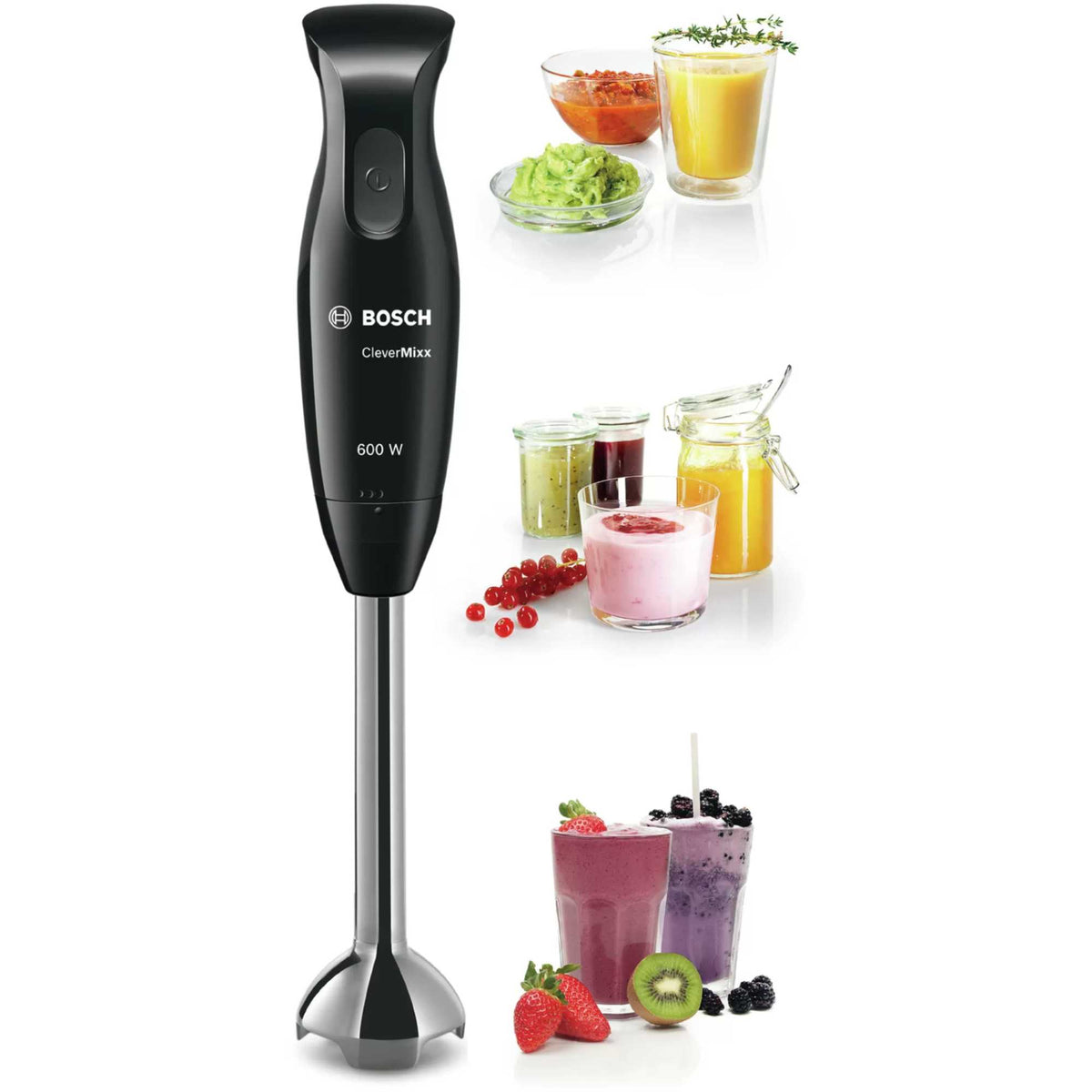 Bosch MSM2610BGB 600W Hand Blender - Black