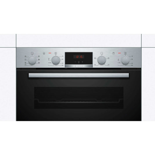 Bosch Series 4 NBS533BS0B Built-Under Double Oven- Stainless Steel