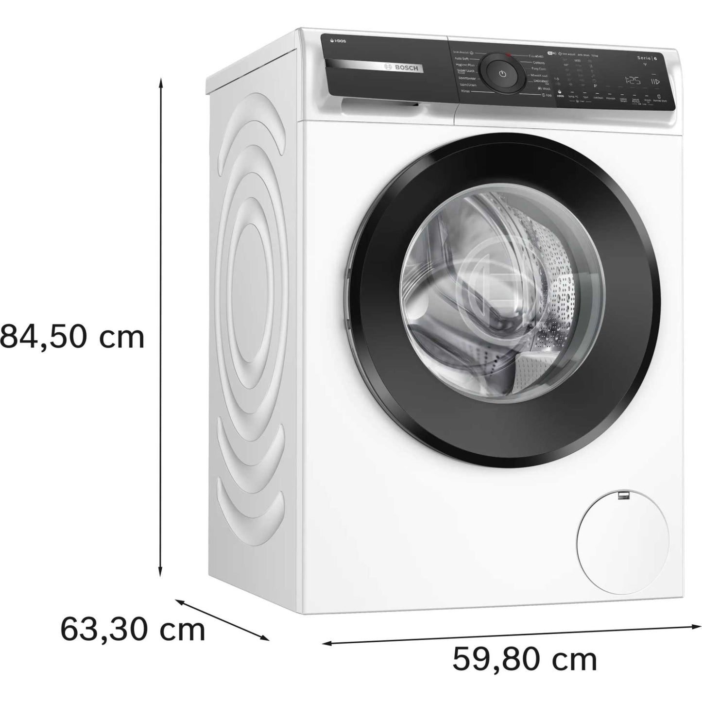 Bosch WGH254A0GB Series 6 10kg 1400rpm Smart Washing Machine with i-Dos
