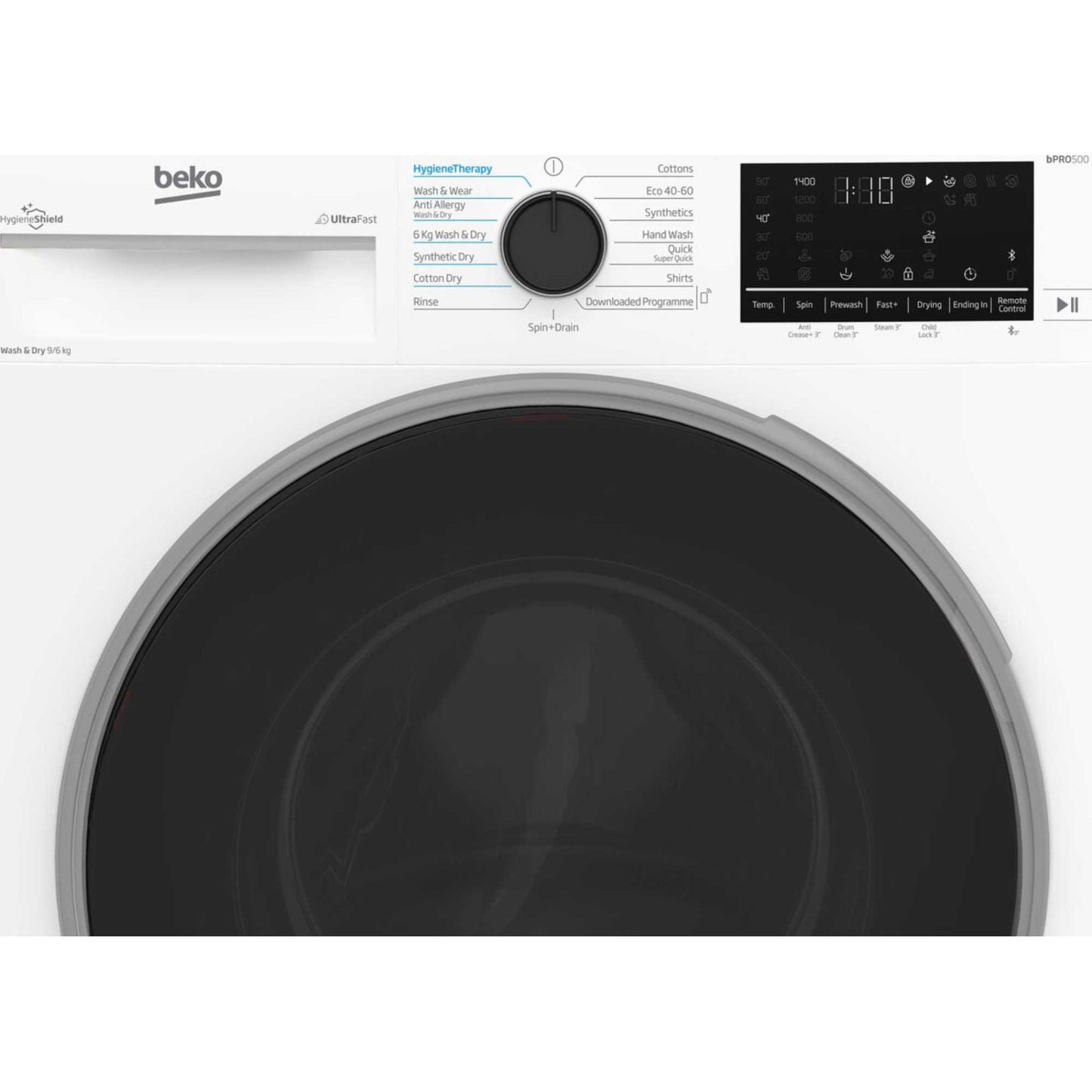 Beko 9kg Wash 6kg Dry 1400rpm Washer Dryer - B5D59645UW