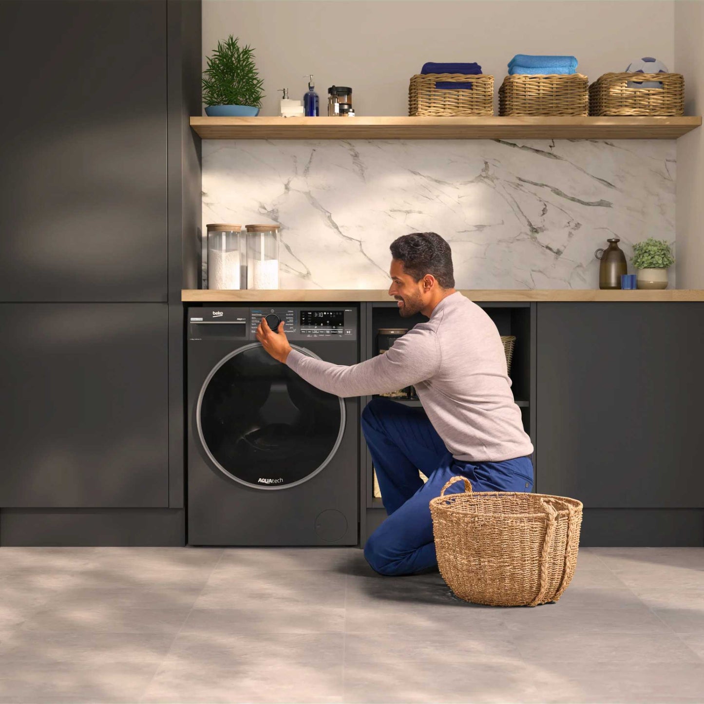 Beko 9kg 1400rpm Washing Machine - B5W59411AG