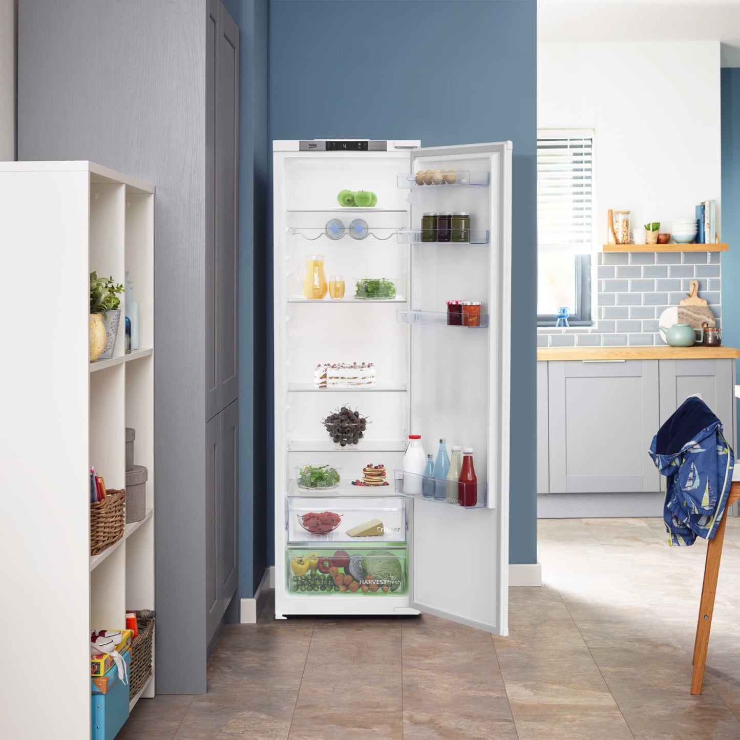 Beko Built-In Tall Larder Fridge - BLSD4V577