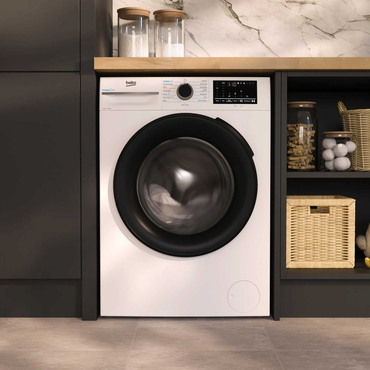 Beko 8kg 1400rpm Washing Machine - BM3WT4841IW