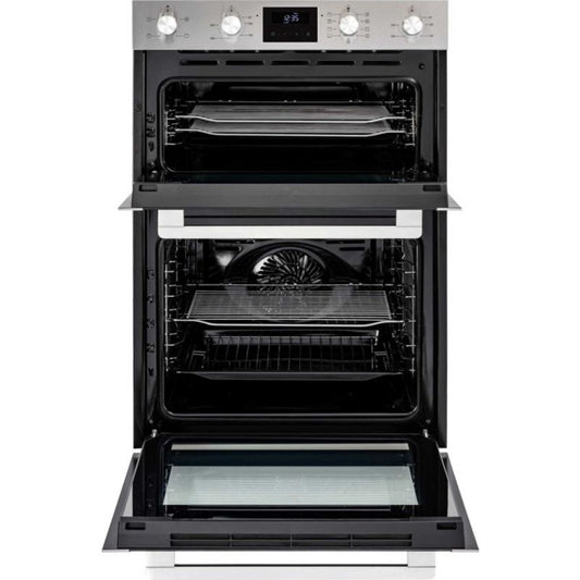 Belling BI903MFCSTA 60cm Built-In Double Oven - Stainless Steel