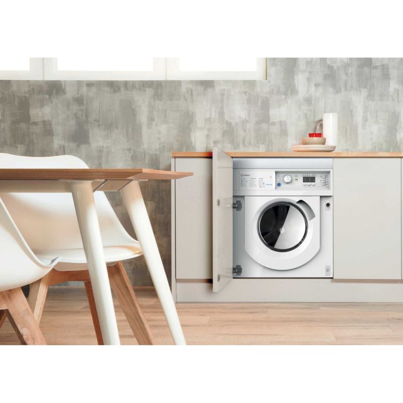 Indesit BIWMIL71252UKN 7kg 1200rpm Integrated Washing Machine
