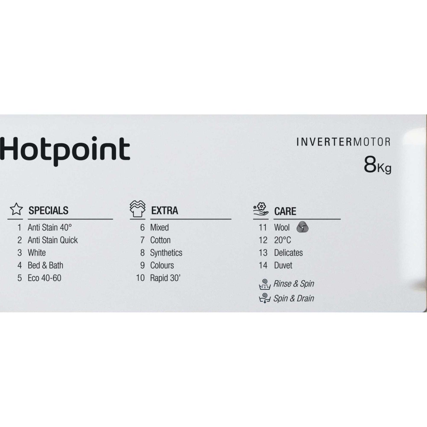 Hotpoint BI WMHG 81485 UK 8kg 1400rpm Washing Machine