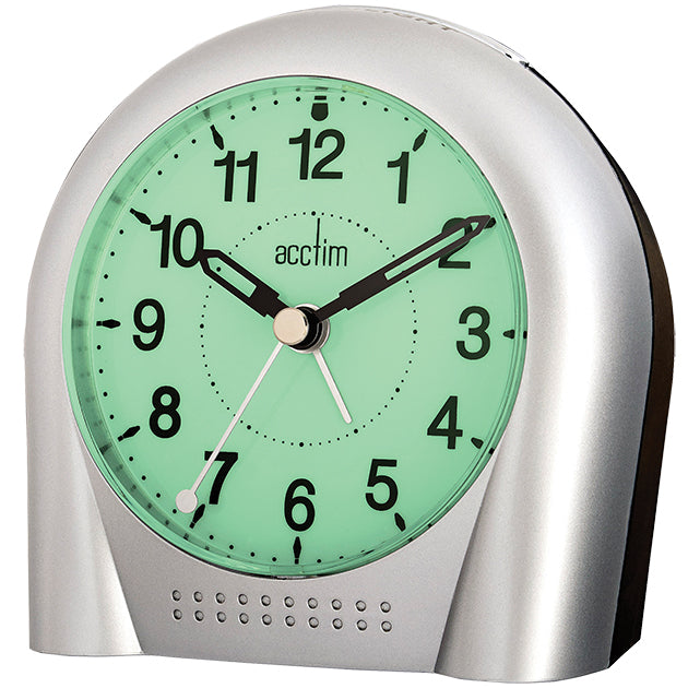 Sweeper Smartlite Alarm Clock Silver