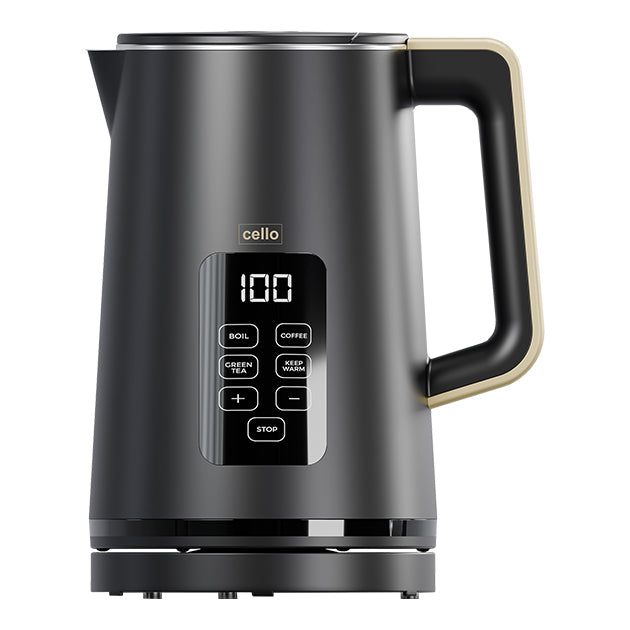 DIGITAL KETTLE WITH TOUCH PANEL BLACK