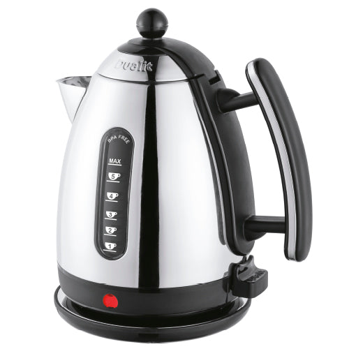 LITE 1.5L CORDLESS JUG KETTLE S/S & BLACK