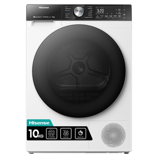 Hisense 5S 10kg Heat Pump Tumble Dryer - DH5S102BW