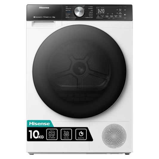 Hisense 5S 10kg Heat Pump Tumble Dryer - DH5S102BW