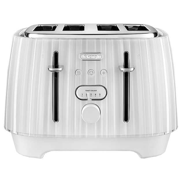 4 SLICE BALLERINA TOASTER WHITE