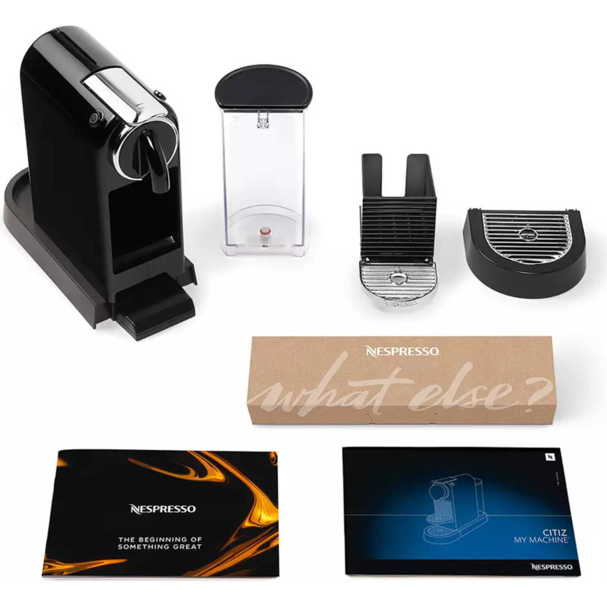 De'Longhi EN167.B Nespresso Citiz Capsule Espresso Coffee Machine - Black