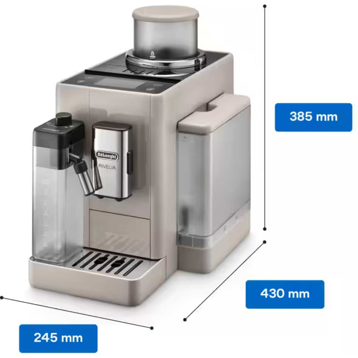 De'Longhi Rivelia EXAM440.55.BG Bean to Cup Coffee Machine - Beige