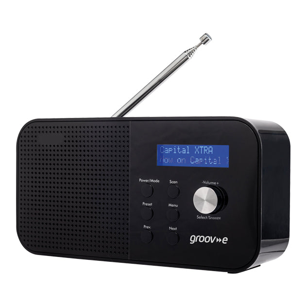 VENICE PORTABLE DAB/FM DIGITAL RADIO BLUETOOTH BLK