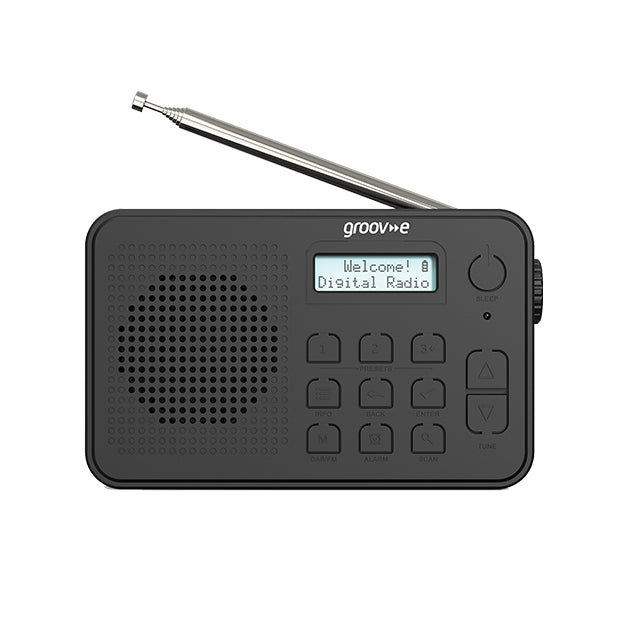 MADRID RECHARGEABLE DAB/FM RADIO WITH BLUETOOTH
