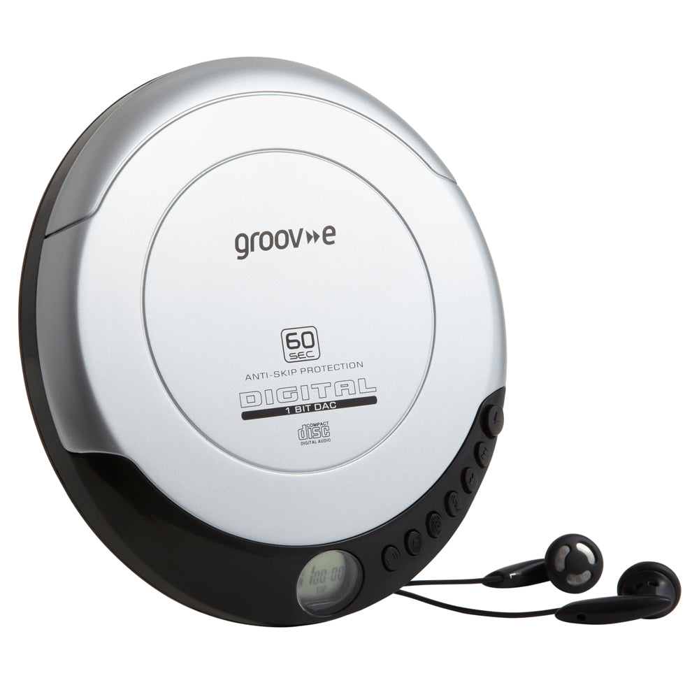 PERSONAL CD PLAYER SILVER