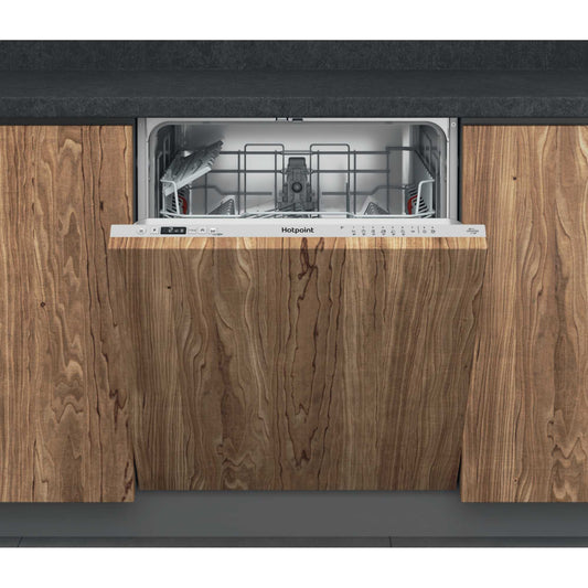 Hotpoint Fully Integrated Full-Sized Dishwasher - H2I HD526 UK
