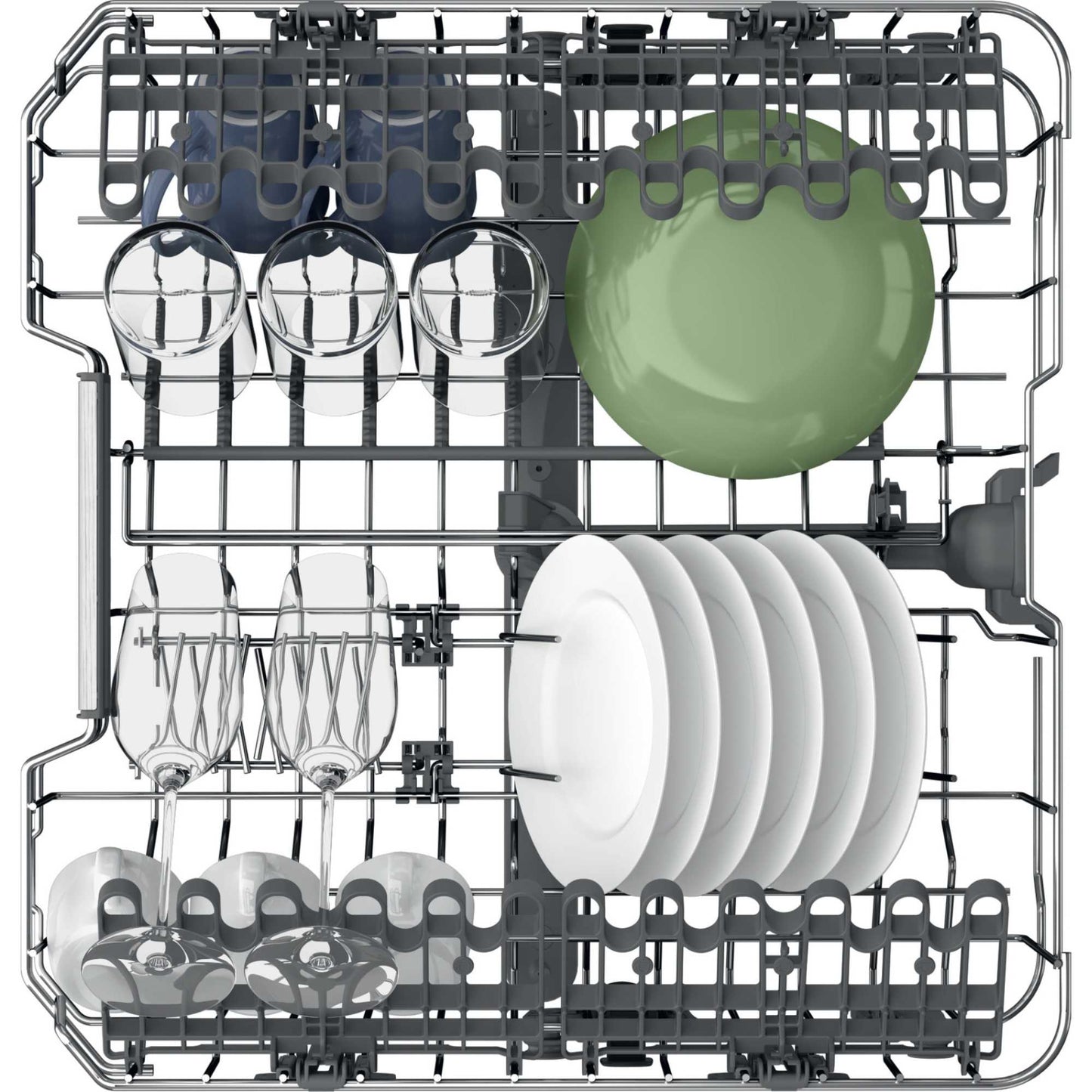 Hotpoint Freestanding Full-Sized Dishwasher - H7F HS41 UK