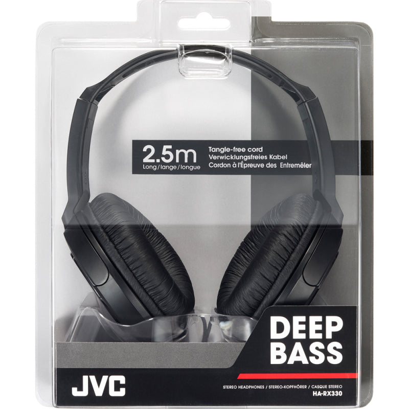 JVC HEADPHONES DEEP BASS