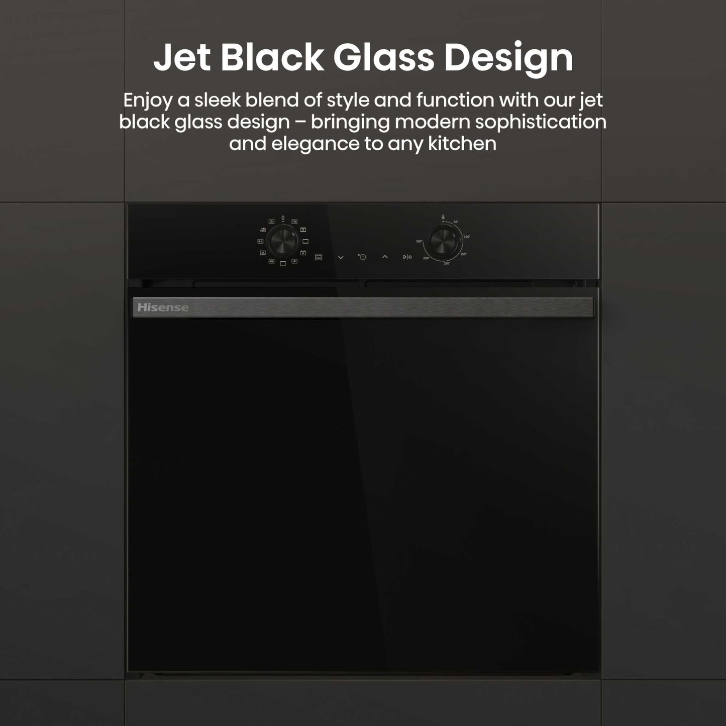 Hisense BI622ABPGUK Hi2 77L Built-in Electric Steam Oven - Black