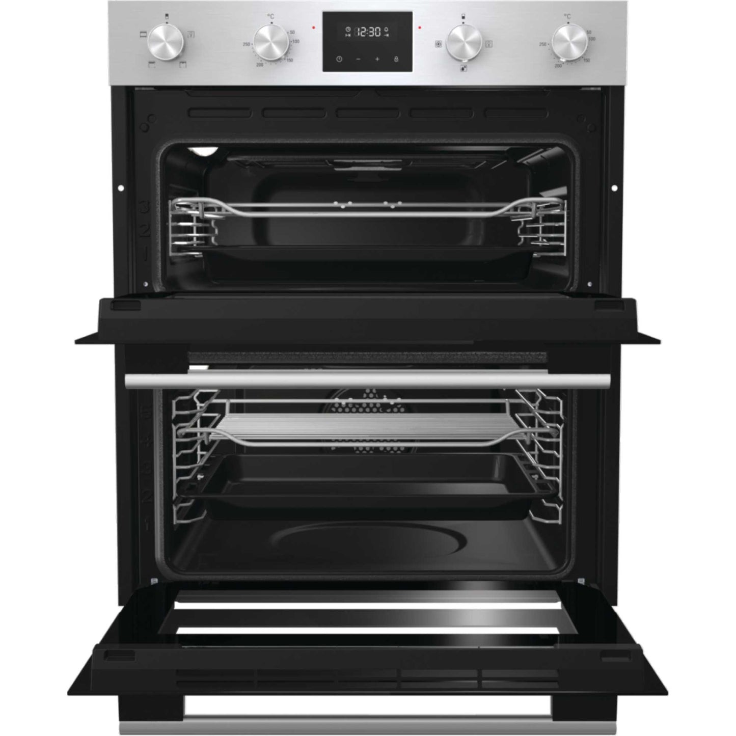 Hisense BID75211XUK Built-Under Double Oven - Stainless Steel