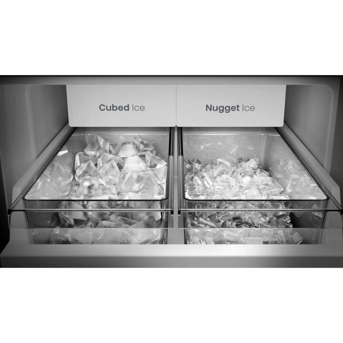 Hisense American Style Fridge Freezer 60/40 Total No Frost - Black - RQ5P640SYKD