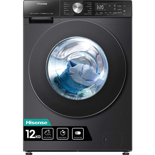 Hisense 5S Series 12kg 1400rpm Washing Machine - WF5S1245BB