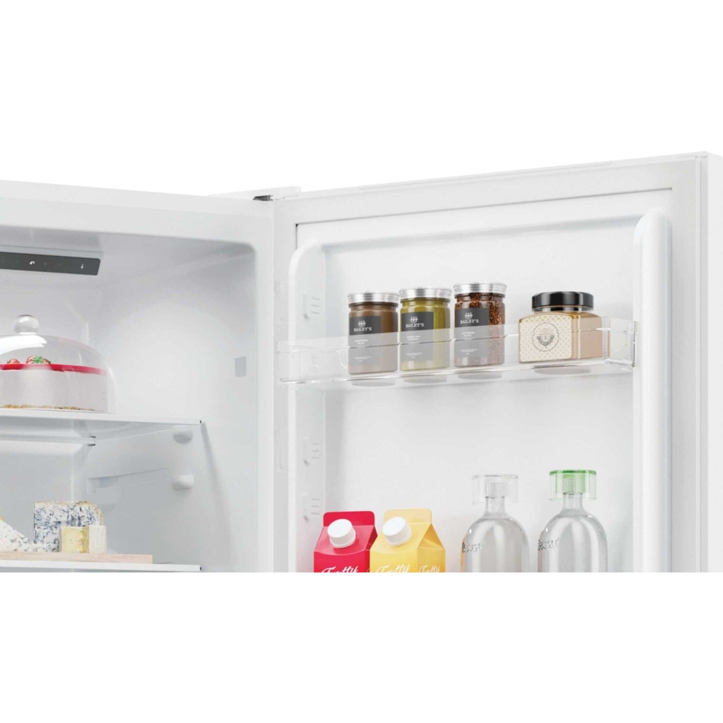Hoover H-FRIDGE 300 Fridge Freezer 50/50 Low Frost - White - HVCT3L517EWKR-1