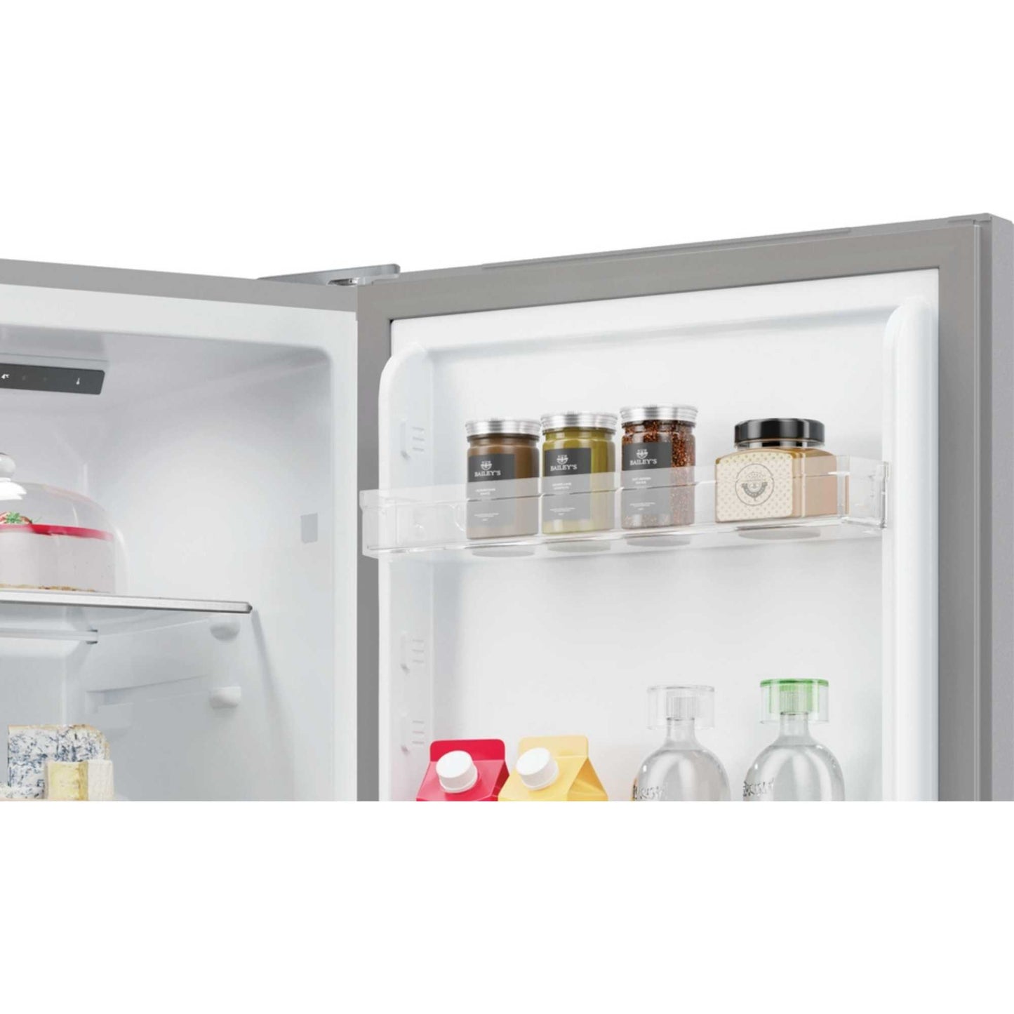 Hoover H-FRIDGE 300 Fridge Freezer 50/50 Low Frost - Stainless Steel - HVT3CLECKIHS-1