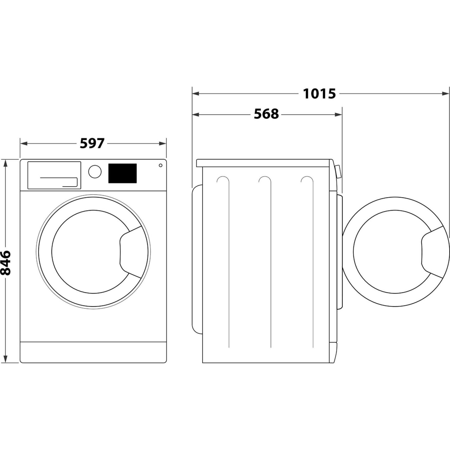 Hotpoint C HD C82 GGGD UK 8kg Condenser Tumble Dryer - Graphite