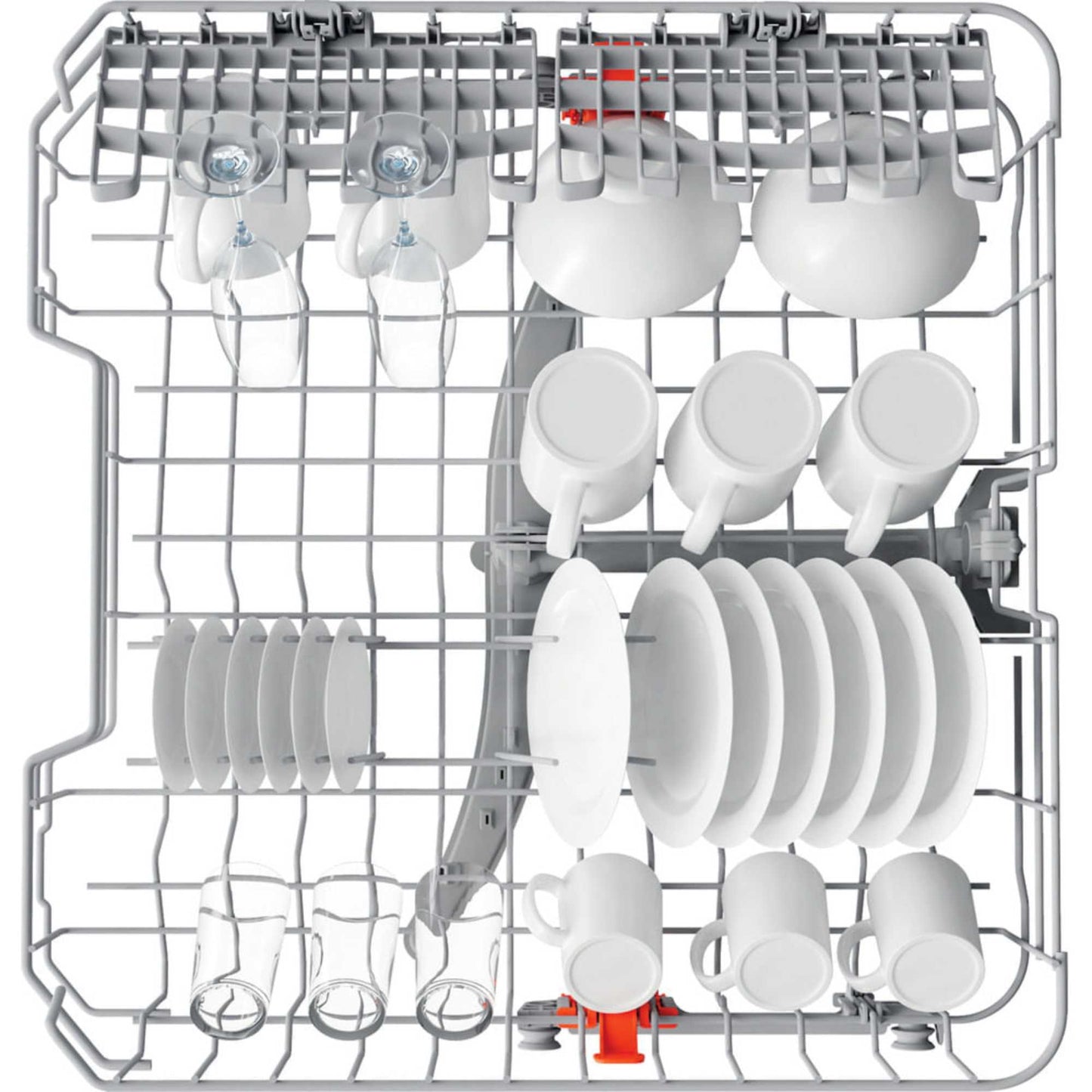 Hotpoint Freestanding Full-Sized Dishwasher - H2F HL626 UK