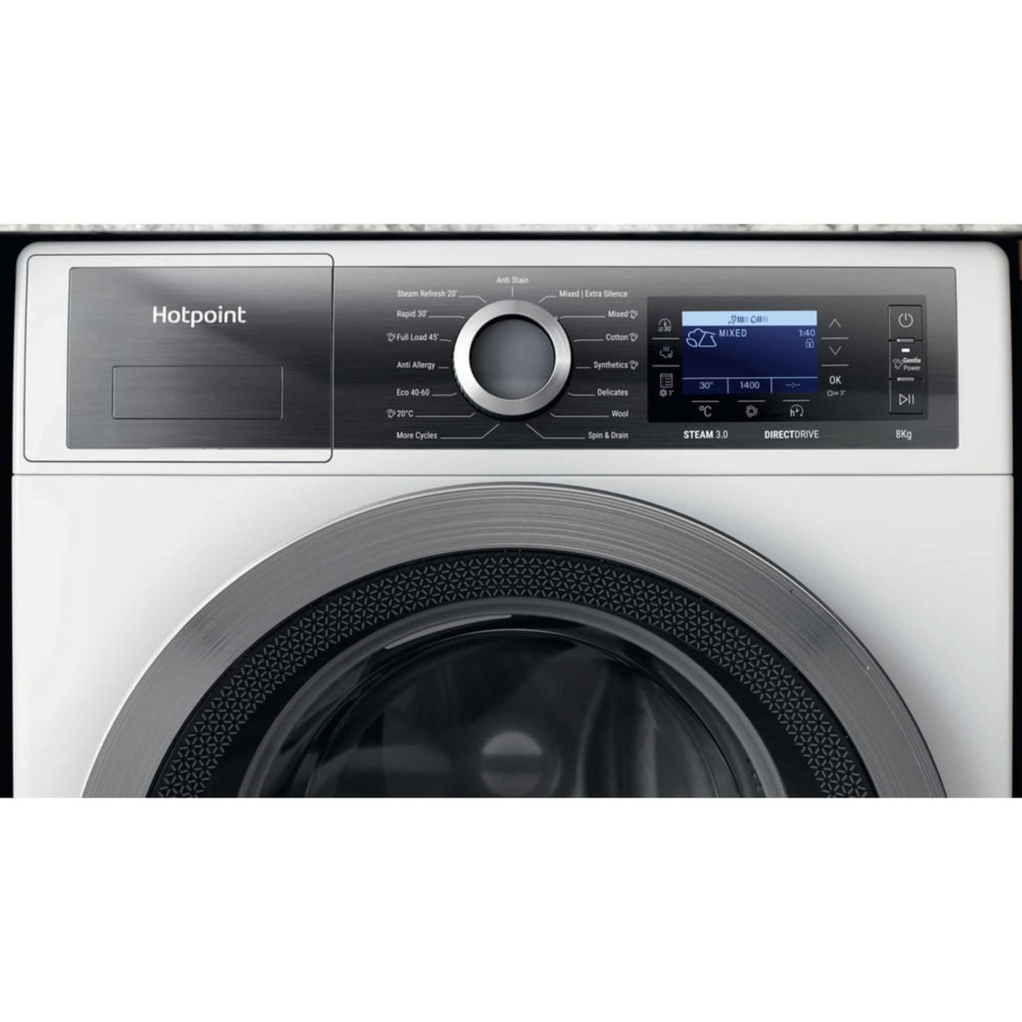 Hotpoint GentlePower 8kg 1400rpm Washing Machine - H7 89 GPOWER UK