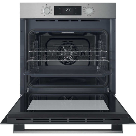 Hotpoint HO 255H X UK Class 2 Multiflow Single Electric Fan Oven - Stainless Steel