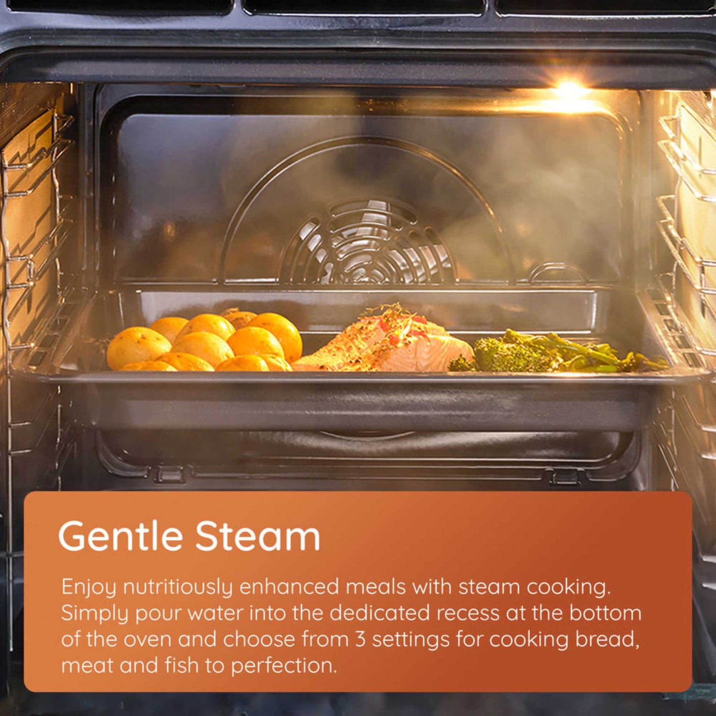 Hotpoint HOIM4S8CM0XUK Class 4 ActiveMultiflow 73l Single Oven with Air Fry