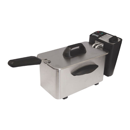 1.5 LITRE MINI FRYER BRUSHED STAINLESS STEEL