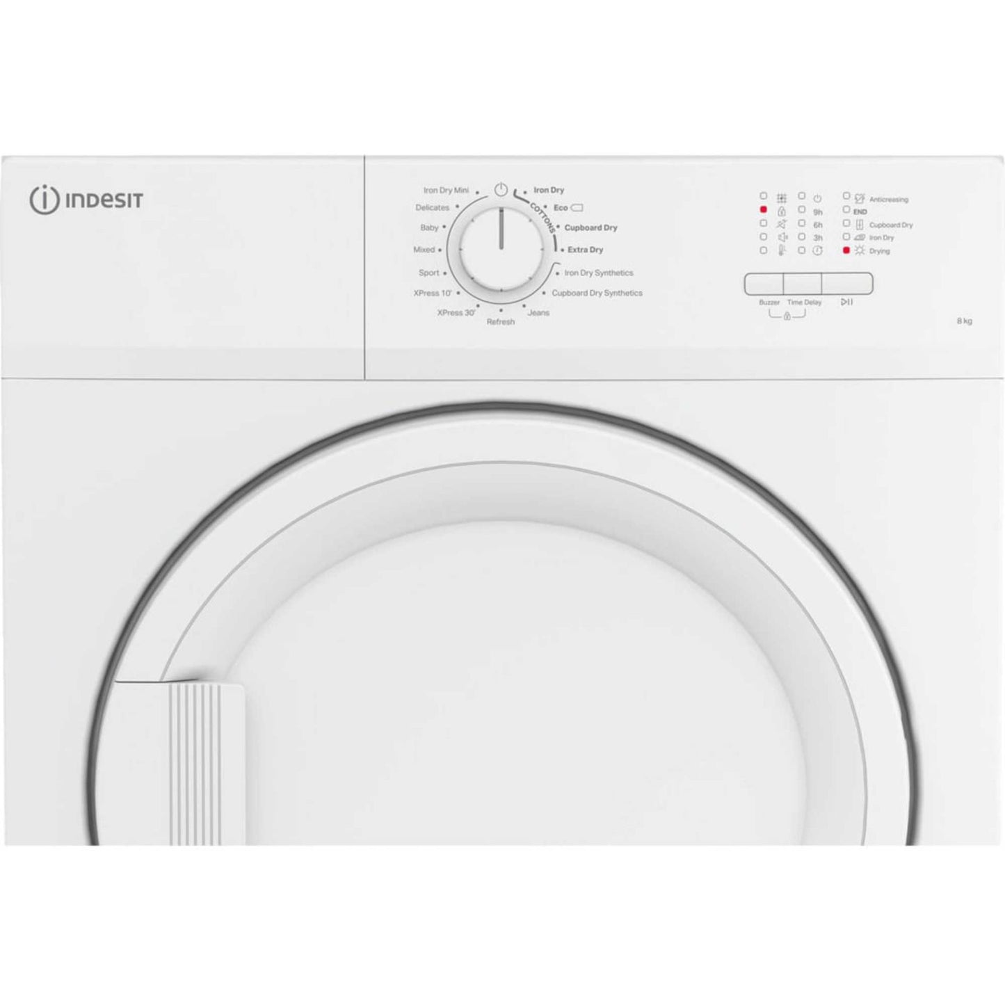 Indesit C YD A81 WWGL UK 8kg Air Vented Tumble Dryer - White