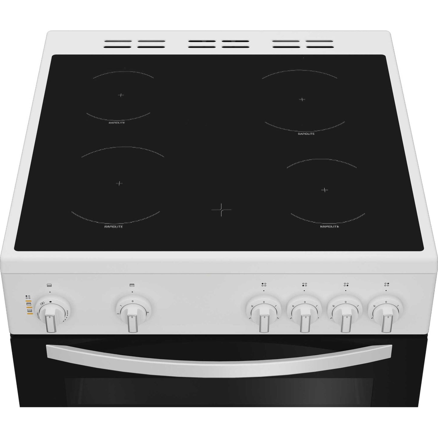 Indesit 60cm Electric Single Oven Cooker - ITE6VMW