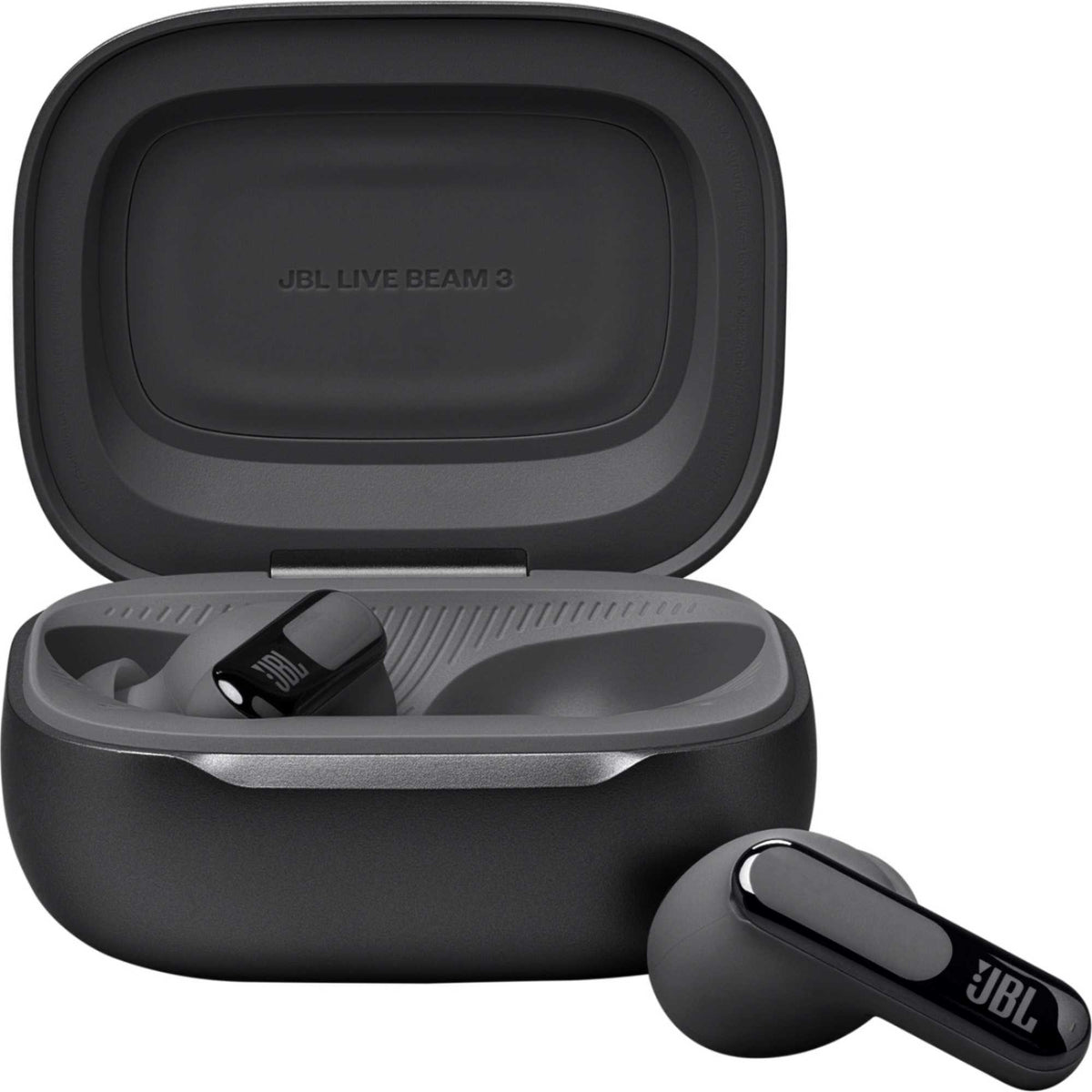JBL Live Beam 3 In-Ear Headphones Noise Cancelling with Smart Case - Black