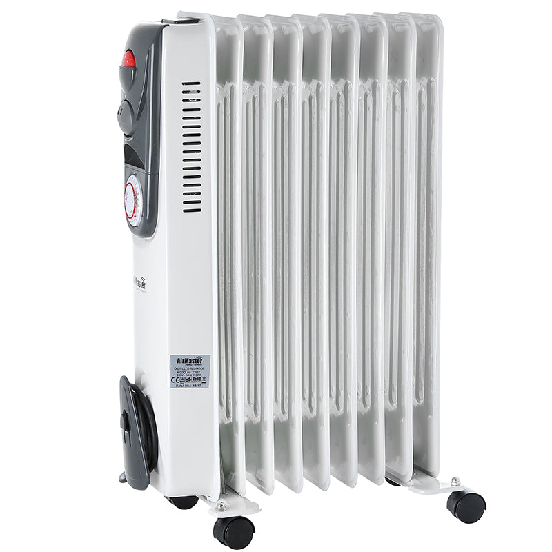 **CR2T**|9 Fin 2Kw Oil Filled Radiator And Timer