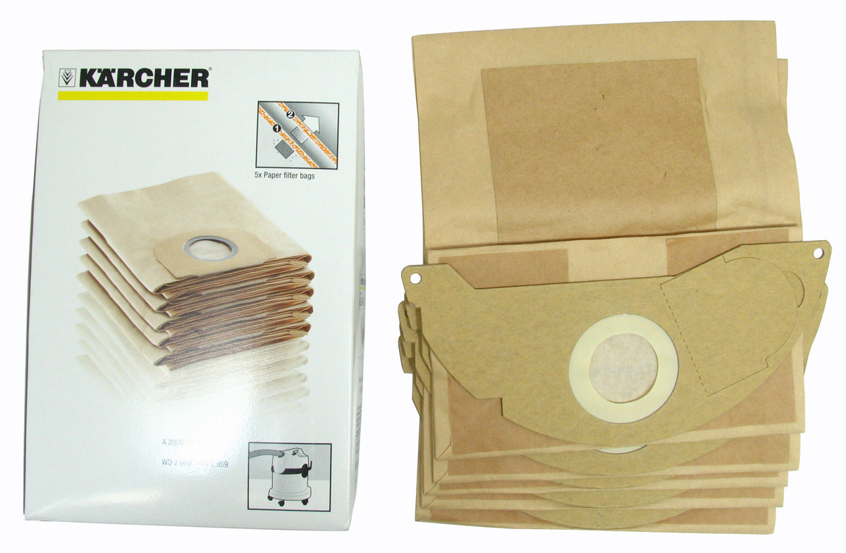 Karcher Vacuum Cleaner Paper Bag (Pack of 5)